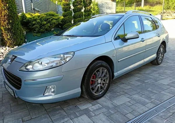 małopolskie Peugeot 407 cena 14900 przebieg: 181000, rok produkcji 2008 z Trzebinia